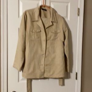 Two piece Ultra Suede Suit